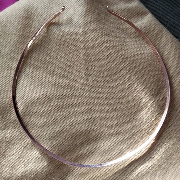 Jay King Copper metal cuff choker Necklace - Picture 8 of 8